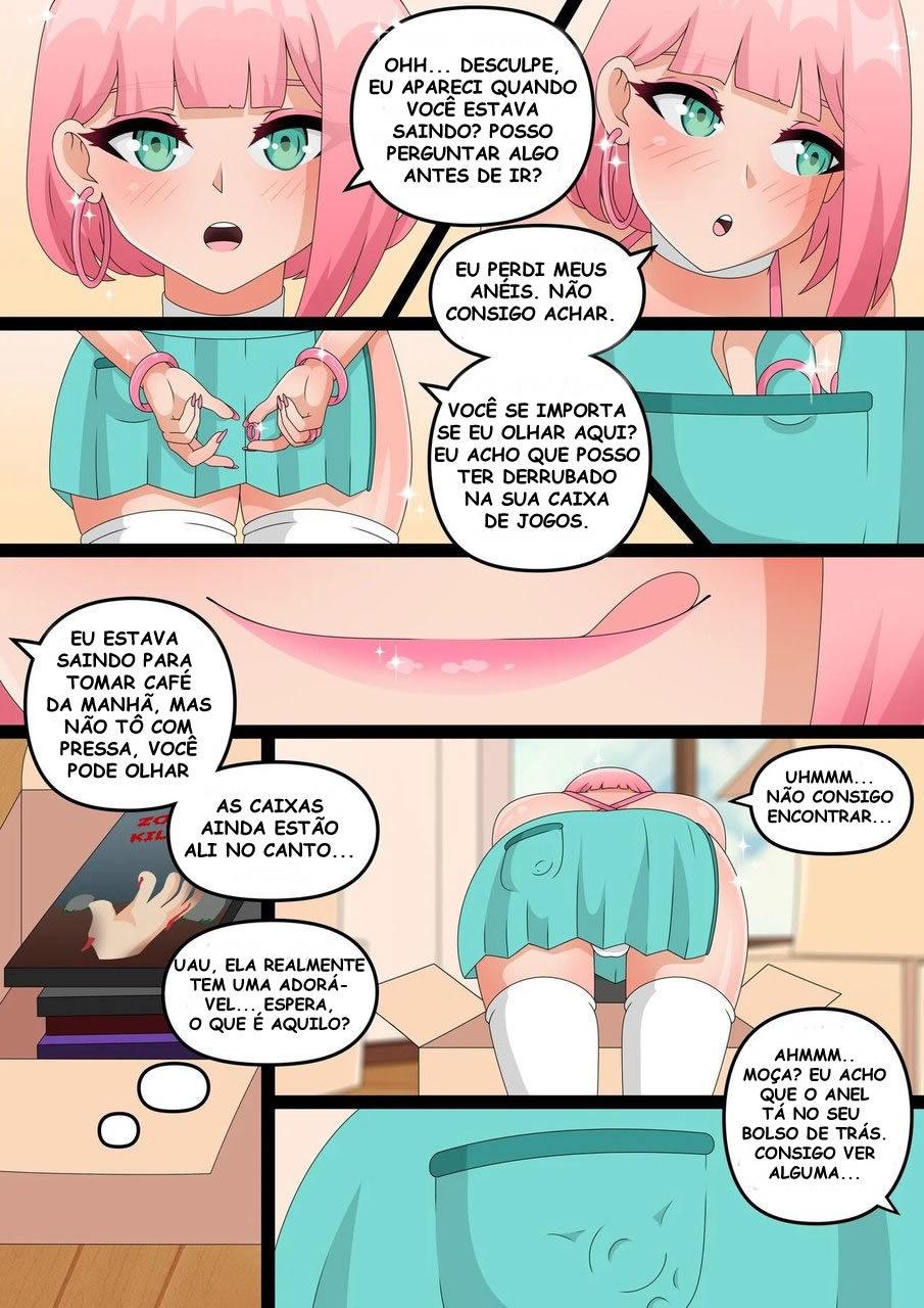 Página 13 do quadrinho adulto: Zoey: The Love Story – Leia completo em XCOMICS